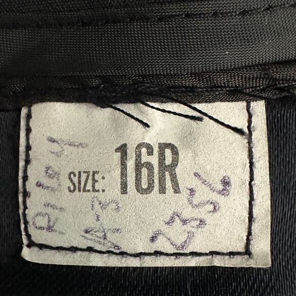 Vintage Sterlingware of Boston All Weather Trench Coat 16R Black Preppy EUC - Picture 9 of 10